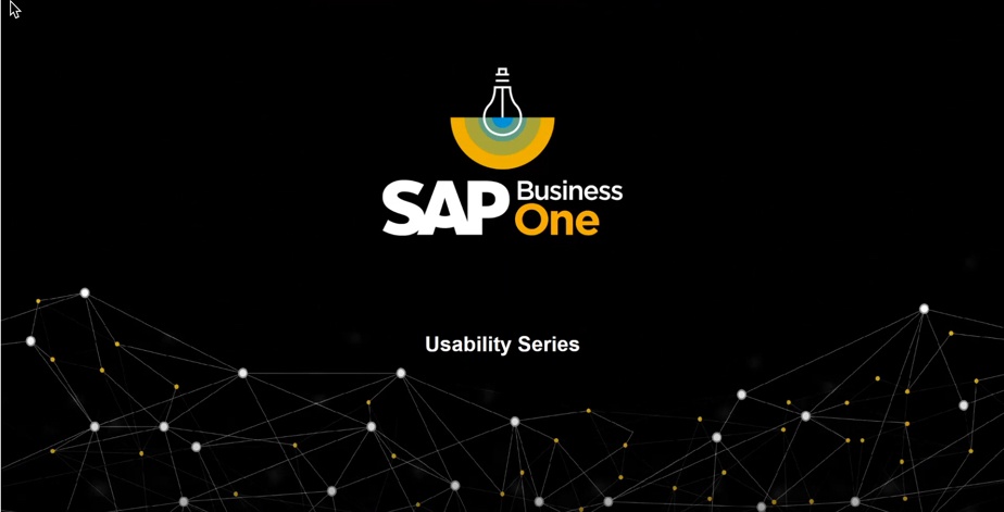 SAP Business One Usability Videos from SAP and ASUG